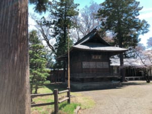 蚕養国神社、神楽殿