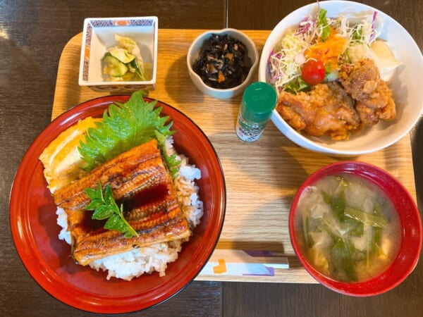 食彩 源ちゃん、うな丼と鶏から定食