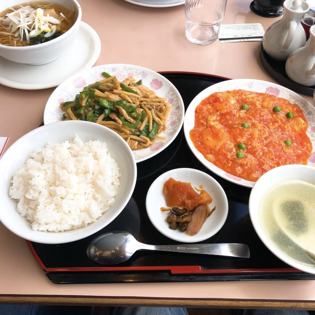 中華料理 黄鶴楼 駅前 会津若松ランチ 会津暮らし