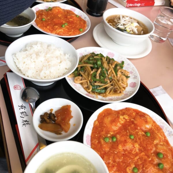 黄鶴楼 1,000円日替わりランチ、他