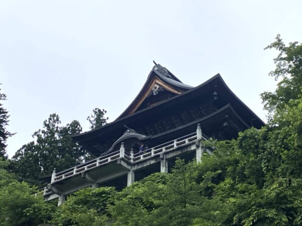 福満虚空蔵尊圓蔵寺 観光案内所前から