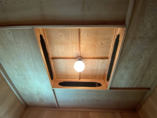 福島県 迎賓館 浴室天井
