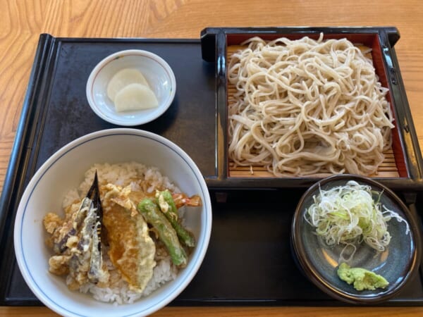 お食事処蕎房かみしろや 天丼セット