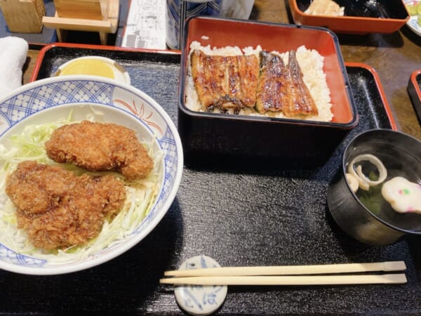 鰻のえびや うなカツ丼