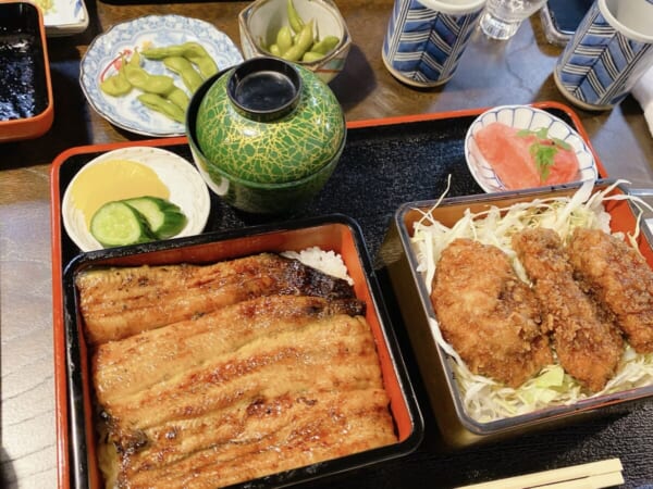 鰻のえびや 花とソースカツ丼