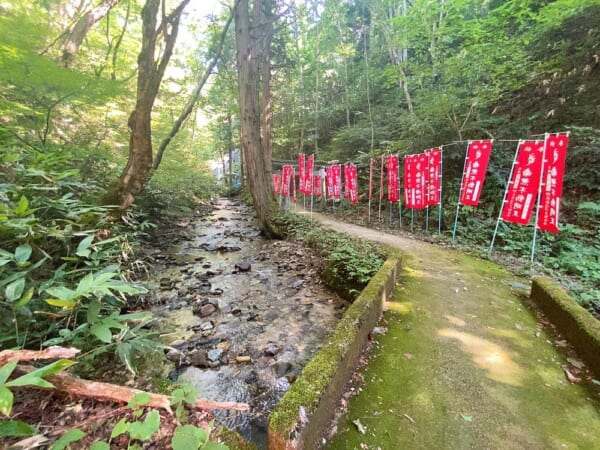 滝沢不動滝(白糸の滝) 橋