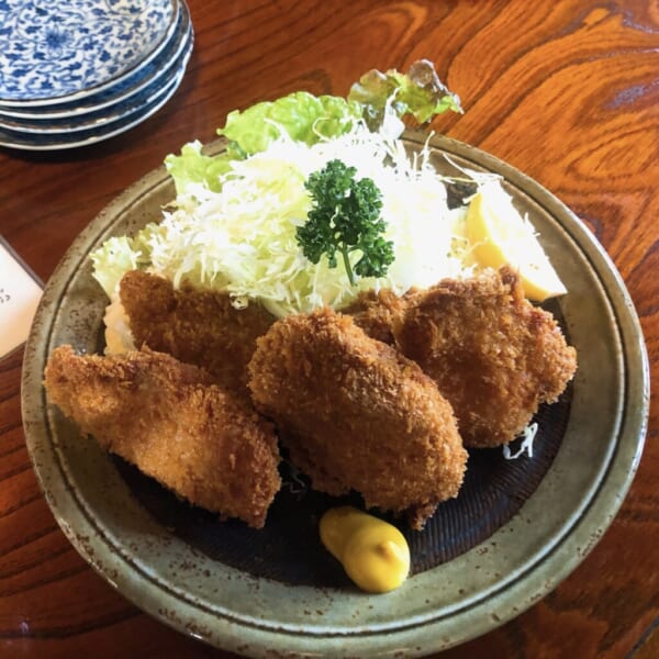 中華そば おおつか カキフライ定食