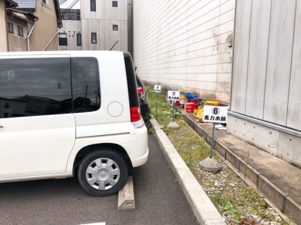 馬力本願 駐車場