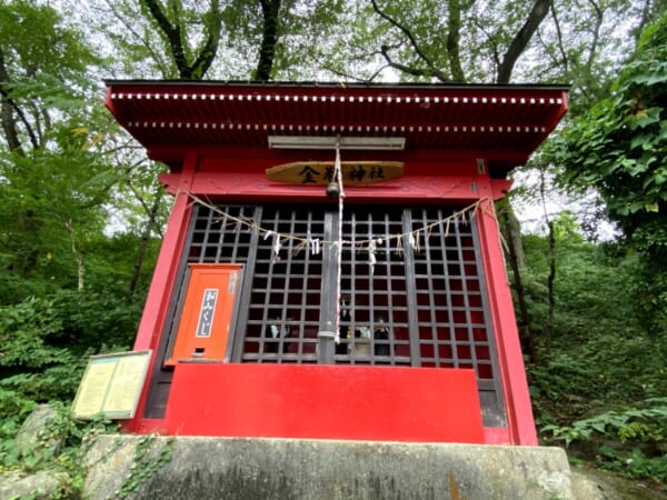 芦ノ牧温泉 金精神社 お社