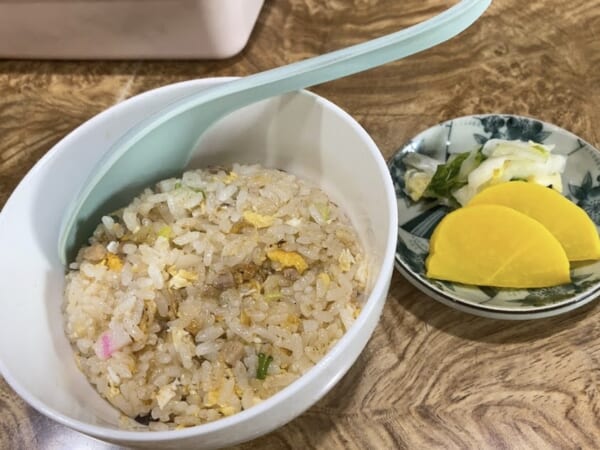 吉田食堂 半チャーハン