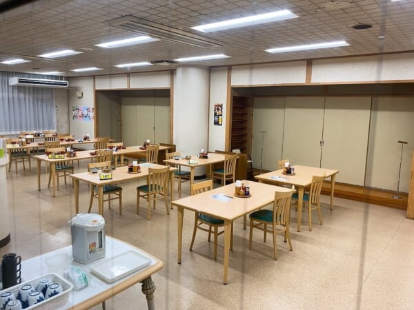 柳津 つきみが丘町民センター 食堂