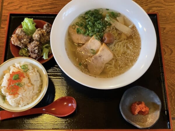 つかさ 会津山塩ラーメンセット