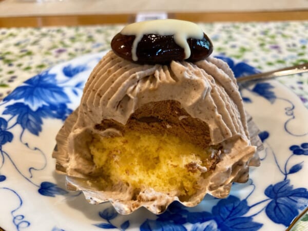 ヒロのお菓子屋さん 花豆モンブラン