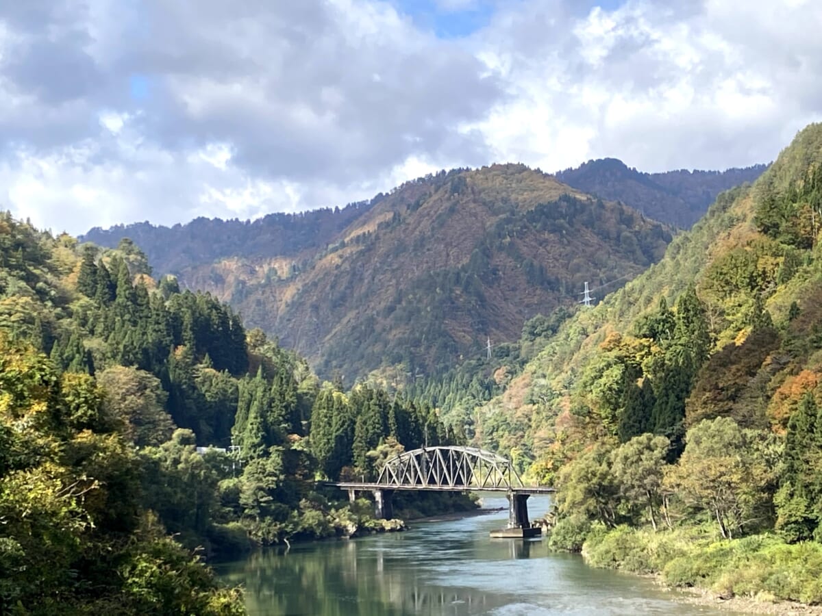 只見川 第四鉄橋