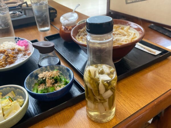 やぐら太鼓 ちゃんこラーメンの味変、酢