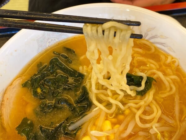 せせらぎ荘 味噌ラーメン