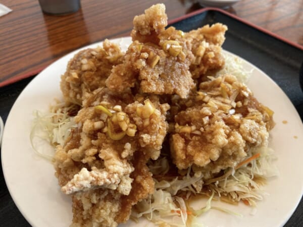 菜華楼 かりかり唐揚げ定食