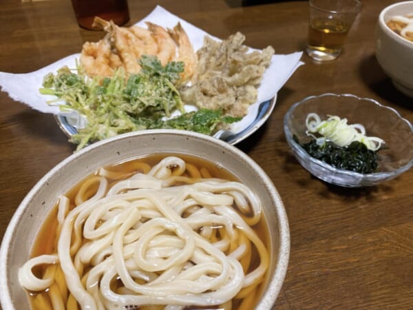 天ぷらうどん