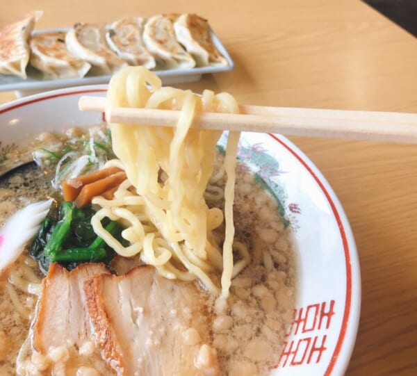 あおやま 尾道ラーメン 麺