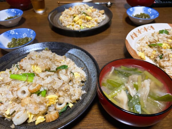 ちくわチャーハン