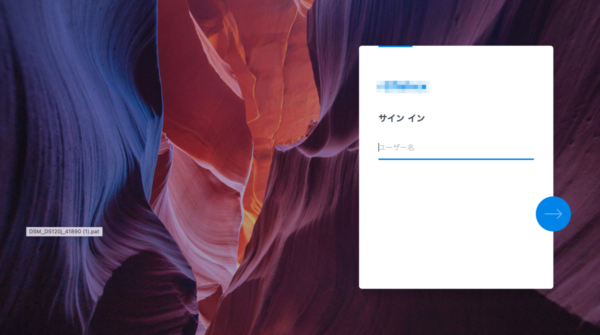 DSMサインイン