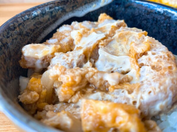 らーめん お食事処 あおやま ミニ煮込みカツ丼