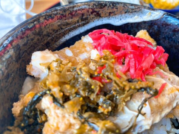 らーめん お食事処 あおやま ミニ煮込みカツ丼