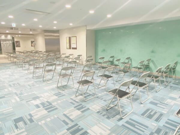 コロナワクチン接種 受付会場