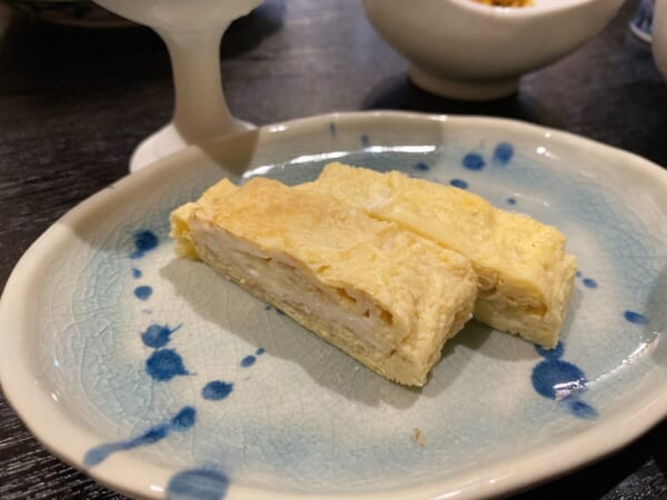 八天味 ごちそう定食 だし巻き卵