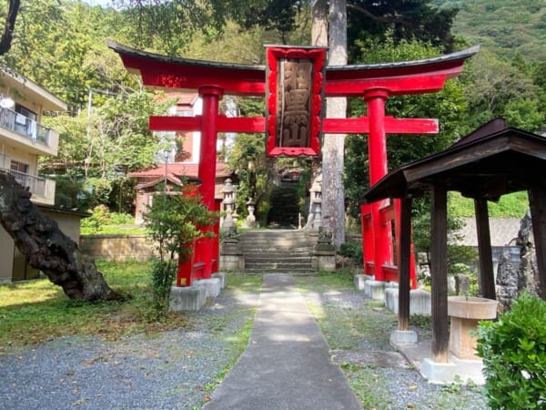 羽黒山湯上神社　大鳥居