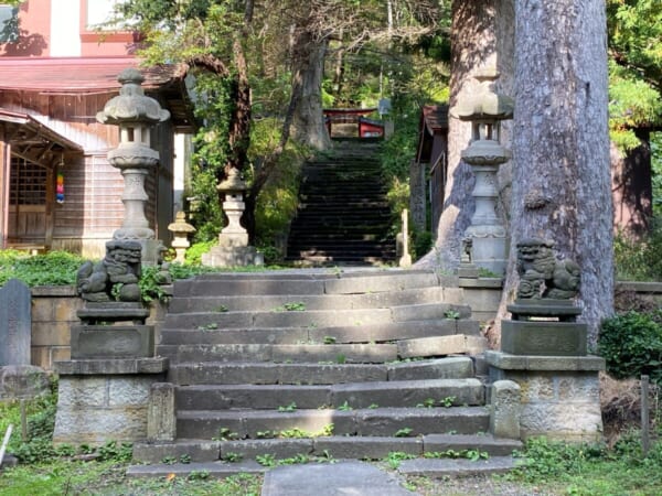 羽黒山湯上神社 参道