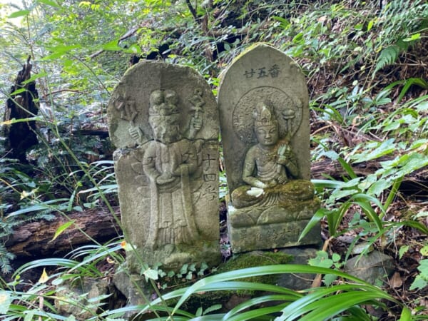 東山温泉 羽黒山湯上神社 三十三観音の二十五番