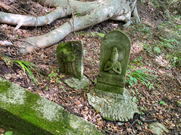 東山温泉 羽黒山湯上神社 三十三観音の三十二番