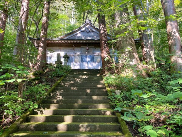 東山温泉 羽黒山湯上神社 本殿