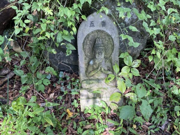 東山温泉 羽黒山湯上神社 三十三観音の五番