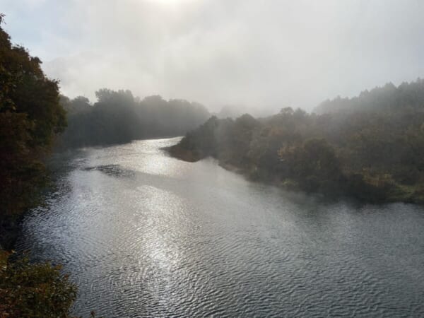 馬越橋、阿賀川