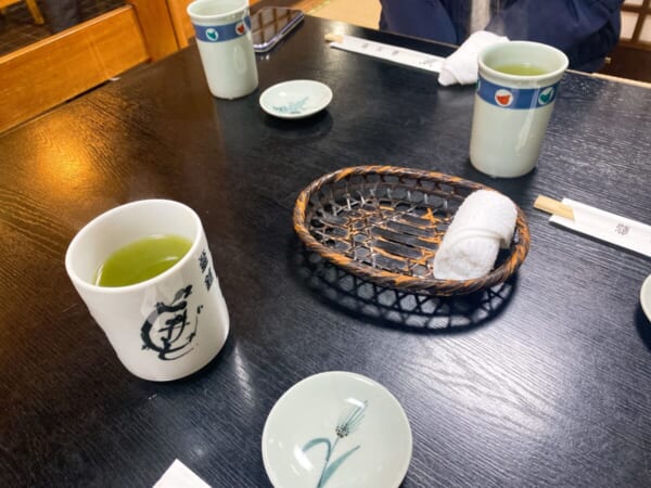 亀井鮨 お茶
