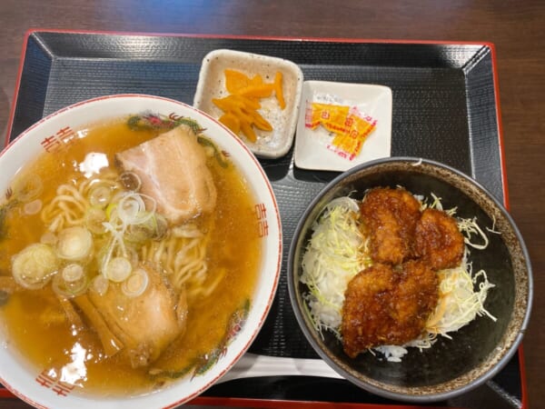 らぁ麺 まえ田 ソースカツセット