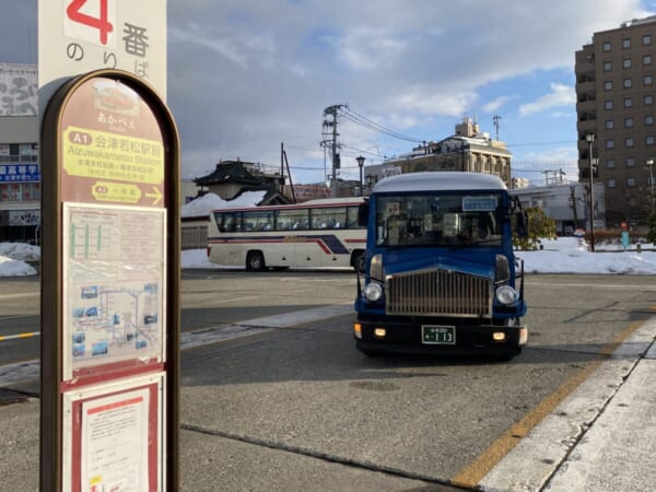 周遊バス「ハイカラさん」がやってきました