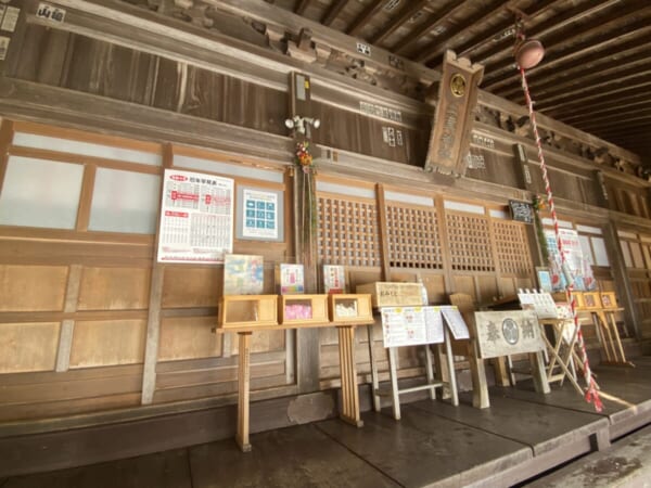 土津神社 雪景色 本殿