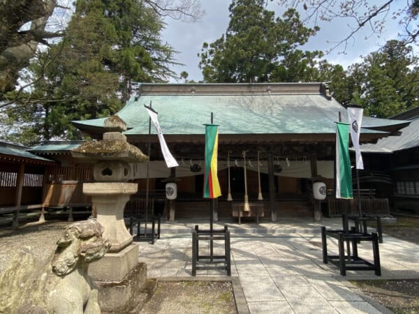 蚕養国神社 拝殿