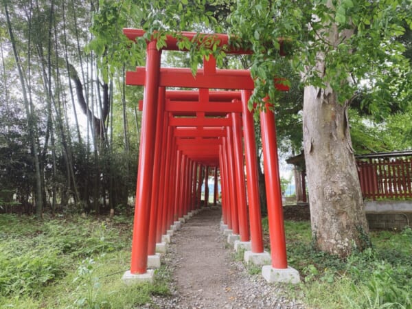 殺生石稲荷神社 (伊佐須美神社 末社) 北側鳥居