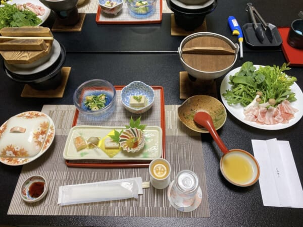 帰郷のお宿 ふじや 夕食