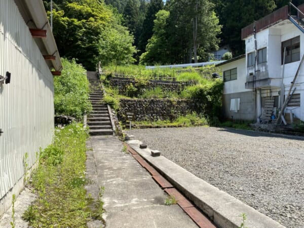 熱塩温泉神社の大杉 ルート