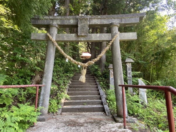 熱塩温泉神社 鳥居