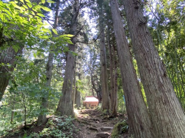 熱塩温泉神社 参道