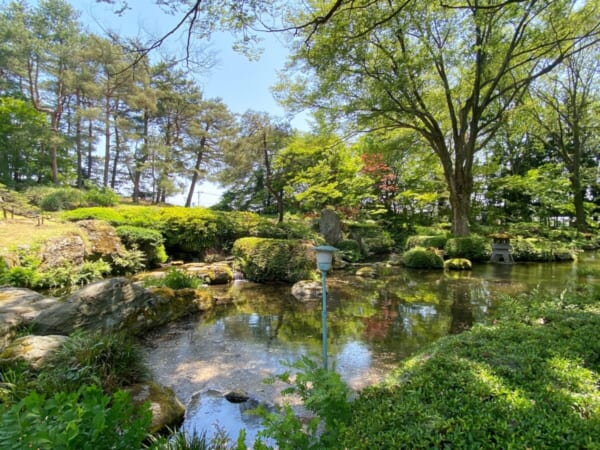 雲嶺庵 会津ほまれ酒造 日本庭園