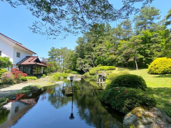 雲嶺庵 会津ほまれ酒造 日本庭園