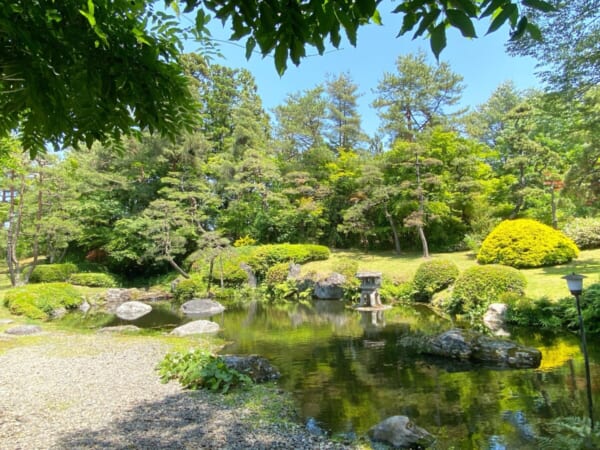 雲嶺庵 会津ほまれ酒造 日本庭園