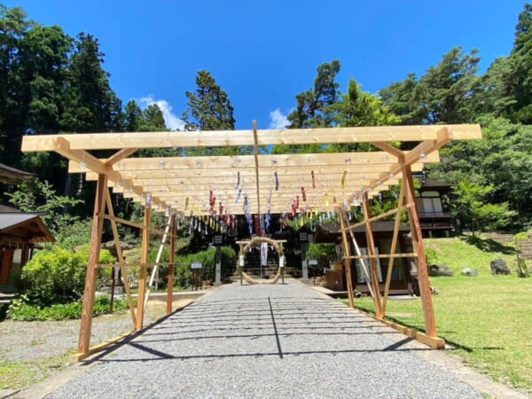 土津神社 6月 冷涼風鈴